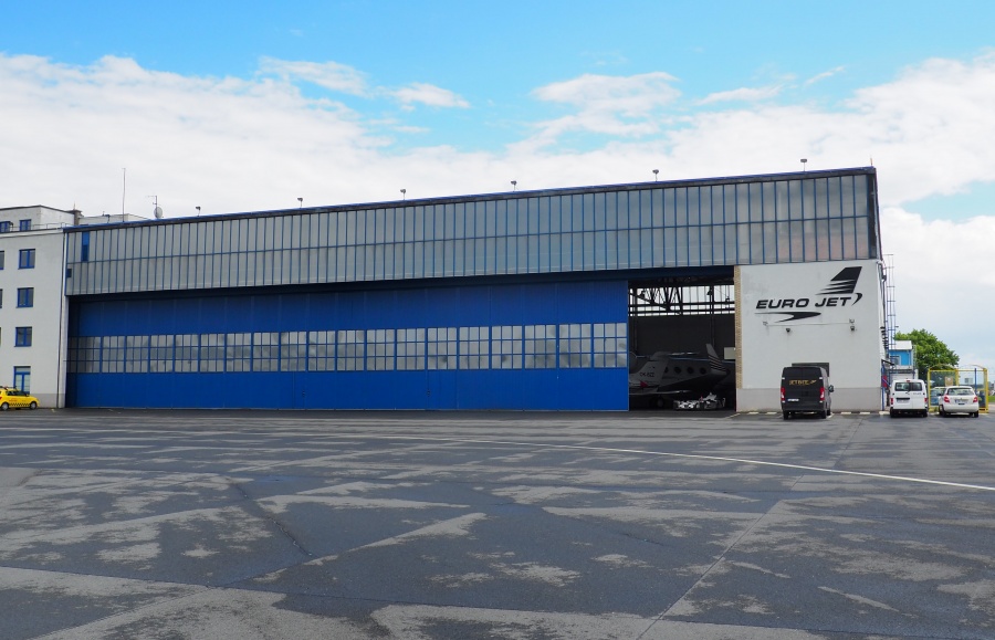 Euro Jet hangar at Prague Vaclav Havel Airport