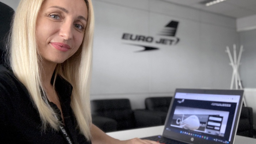 Aida Selimovic, Euro Jet's Country Manager for Bosnia and Herzegovina