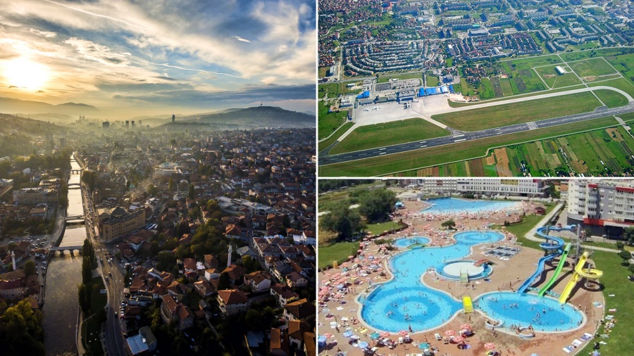 For the ideal day in Sarajevo, combine plane spotting with sightseeing in the historically rich city center or head to a nearby waterpark.