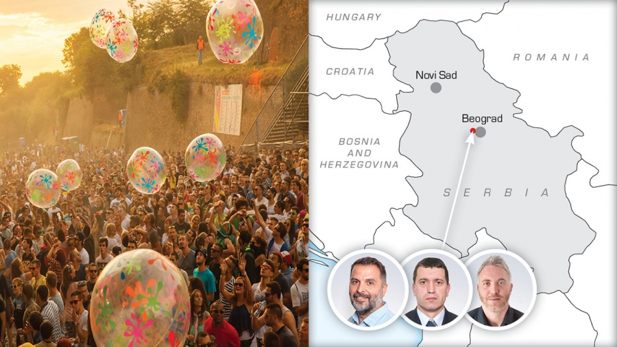 The EXIT festival is Serbia's biggest music event of the summer season. Taking place in Novi Sad, the closest airport is in Belgrade where Euro Jet has its dedicated ground support team led by Country Manager, Strahinja Djordjevic.